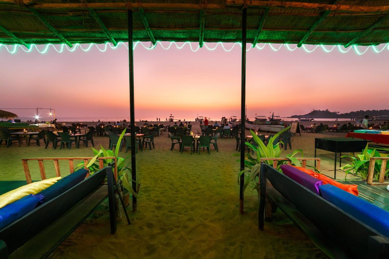 Om Shanti Beach Stay Patnem Patnem Beach ภายนอก รูปภาพ