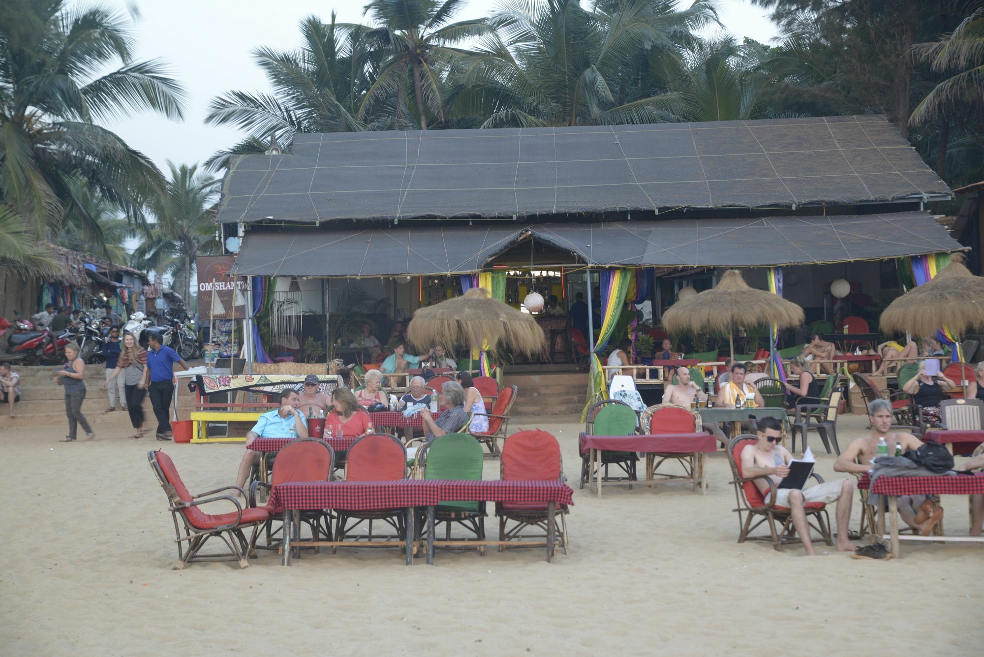 Om Shanti Beach Stay Patnem Patnem Beach ภายนอก รูปภาพ